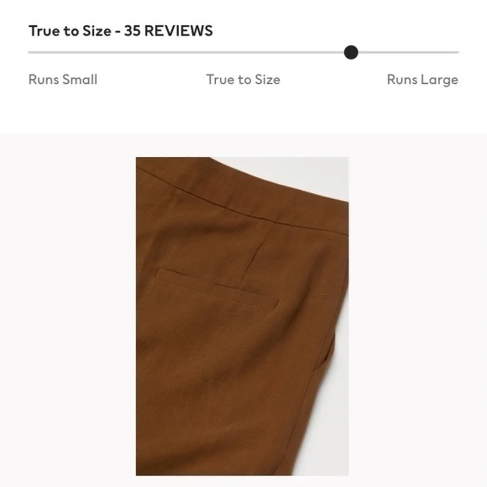 NWOT H&M linen trousers